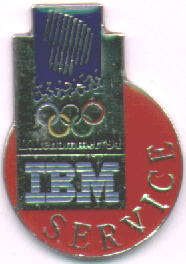 IBM Service blank Lillehammer OL 1994