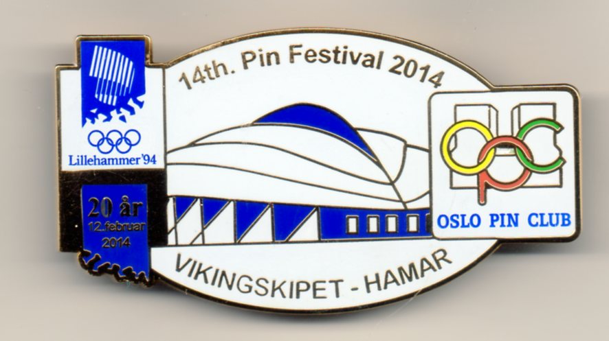 14th Pin Festival 2014 - 20 years - Vikingskipet Hamar