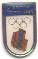 The third bid pin for the 1992 olympics