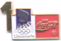 Coca Cola 1 dag igjen Lillehammer OL 1994