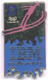 IBM pictogram ski jump skiing