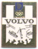 Volvo with golden frame