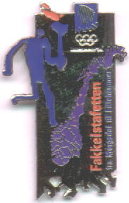 Norgeskart Lillehammer OL 1994