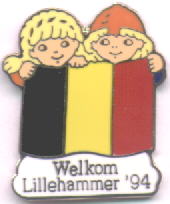 Belgium  Flag Lillehammer 1994