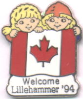 Canada Flag Lillehammer 1994