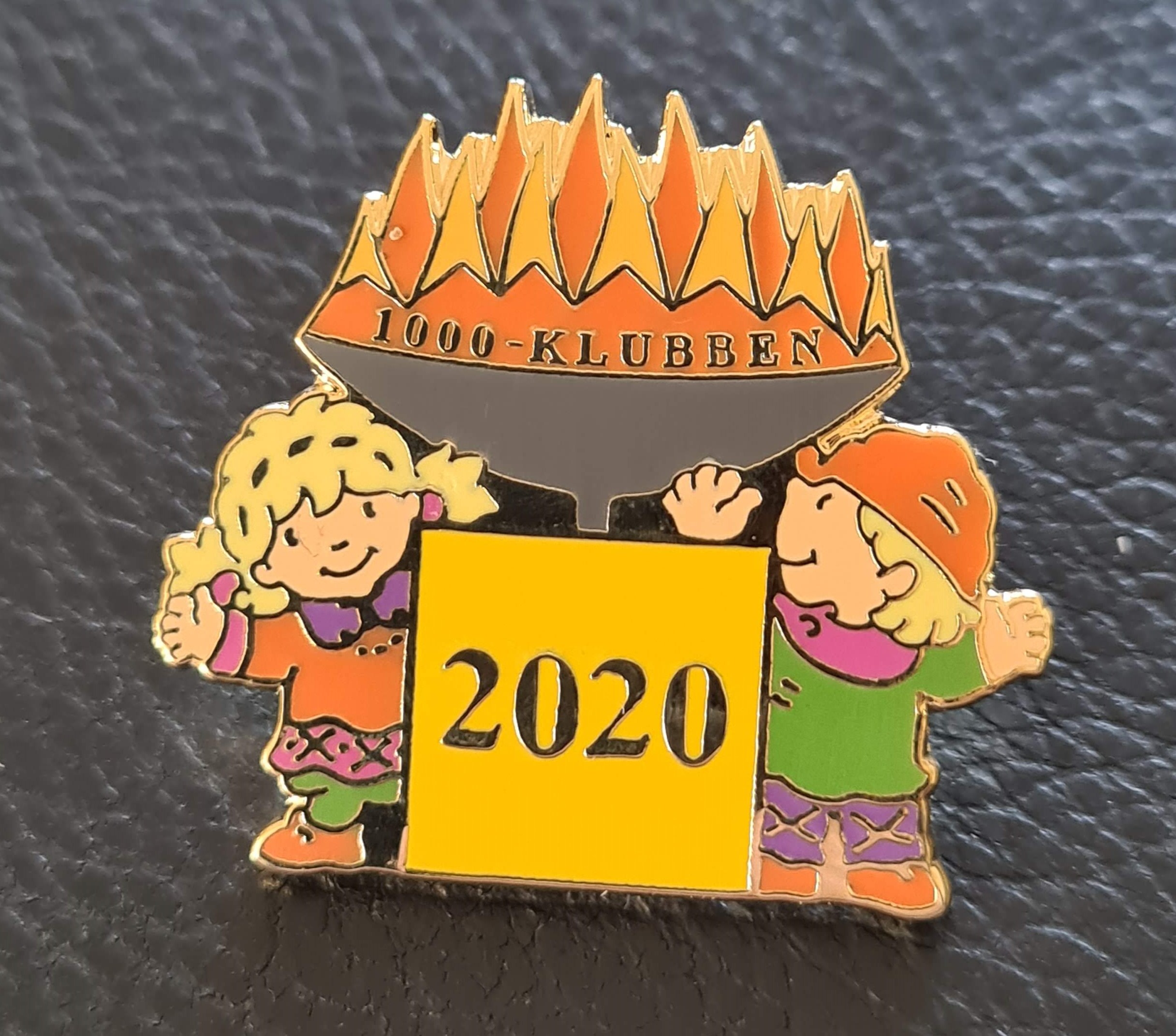 1000-klubben Kristin og Håkon maskotter FIMO 2020 Lillehammer OL