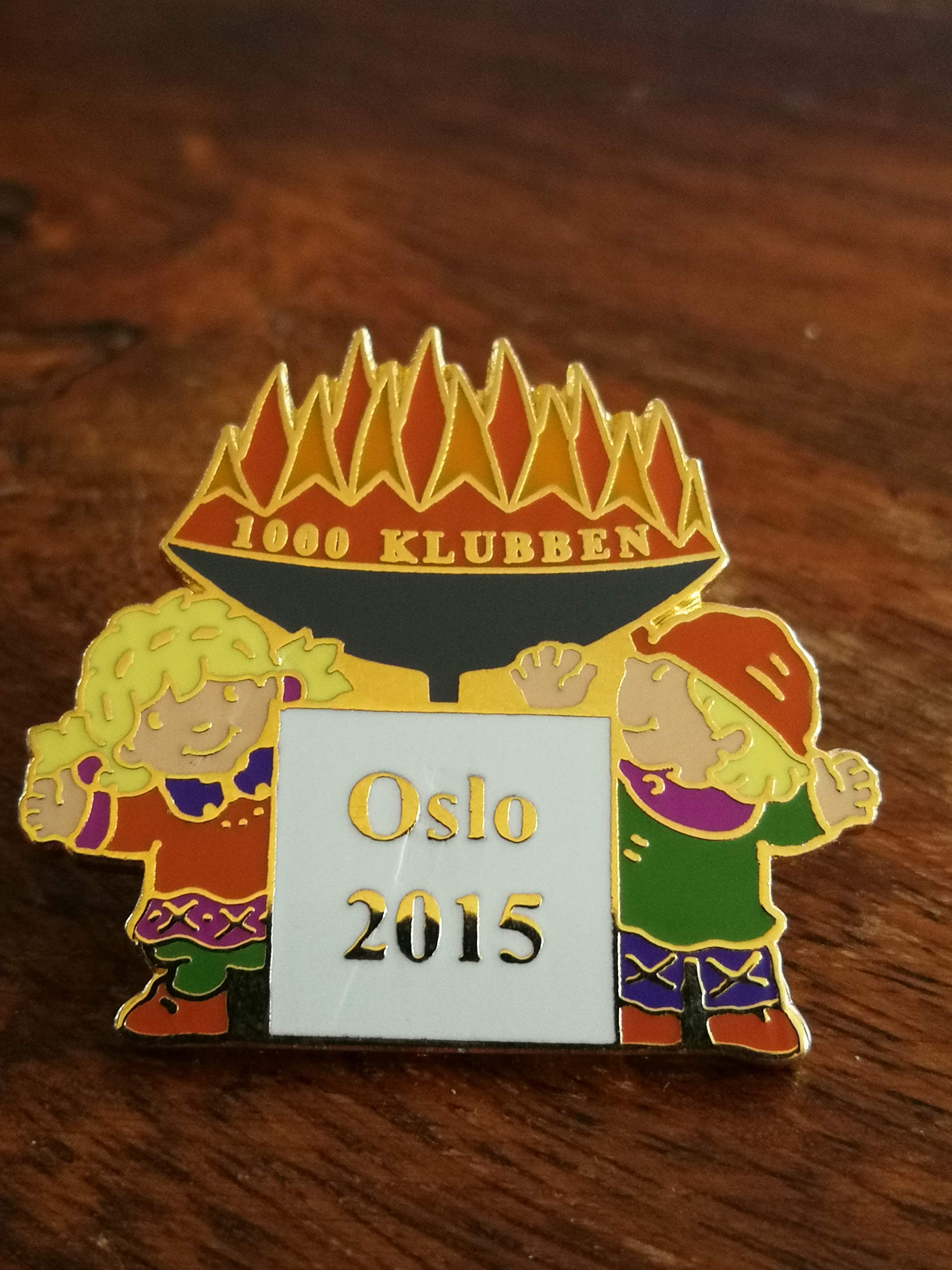 1000-klubben Kristin og Håkon maskotter FIMO 2015 Lillehammer OL