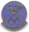 Sweden NOC pin for the Lillehammer 1994