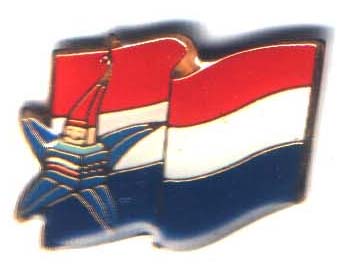 Albertville 1992 Mascots flag Nederland