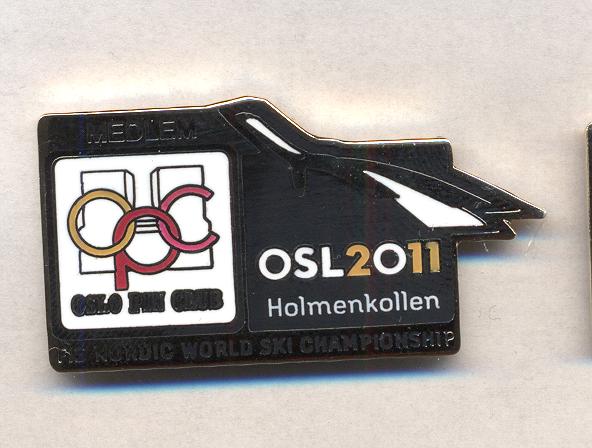 Member pin OPC - Oslo 2011 Holmenkollen