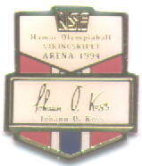 Johan O Koss NSF Hamar Olympiahall Vikingskipet Arena 1994
