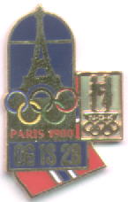 Historisk pin Paris 1900