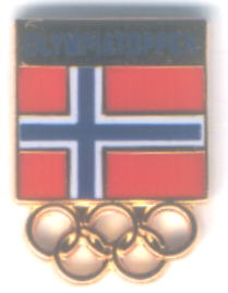 Ny Olympiatoppen logo pin