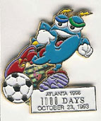 Atlanta 1996 1000 days