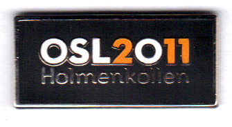 Logo pin - Oslo 2011 Holmenkollen