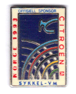 Citroen 2 sølv Sykkel VM 1993