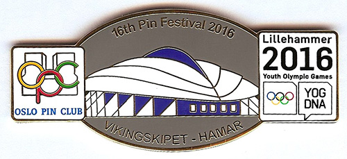 16th Pin Festival 2016 YOG - Vikingskipet Hamar